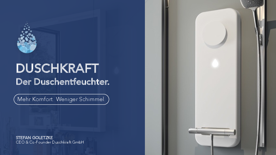 Aussteller Pitch: Duschkraft