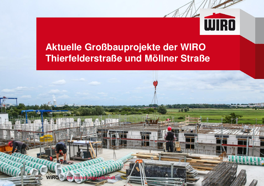 Aktuelle Großbauprojekte der WIRO – Thierfelderstraße und Möllner Straße, Christian Urban